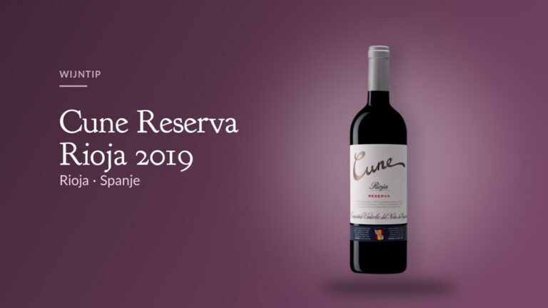 Fles Cune Reserva Rioja van CVNE