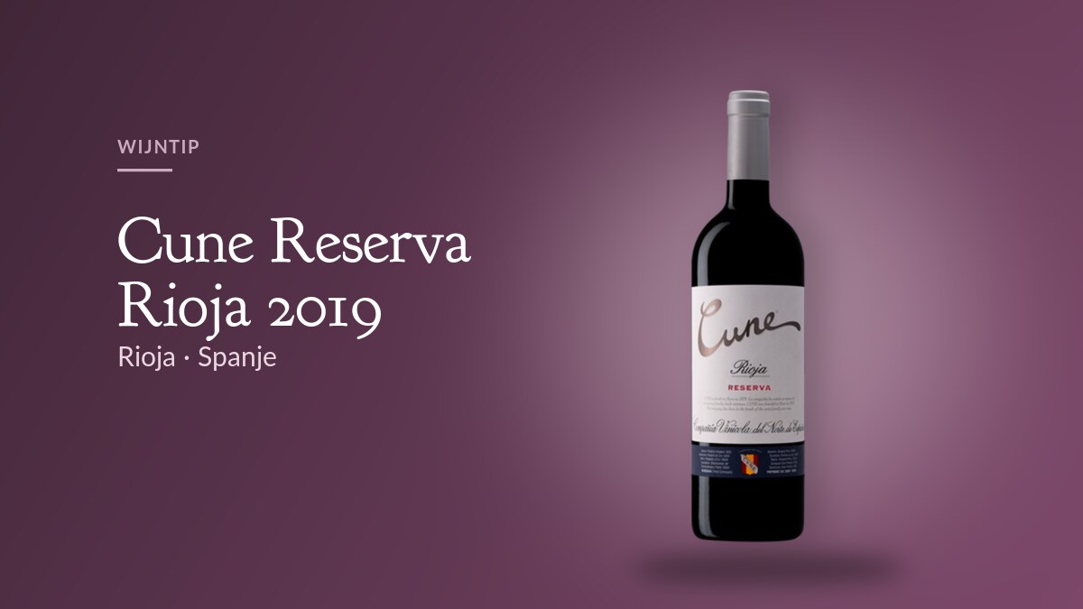 Fles Cune Reserva Rioja 2019