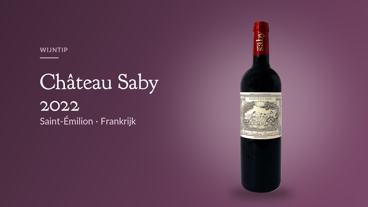 Fles Château Saby 2022