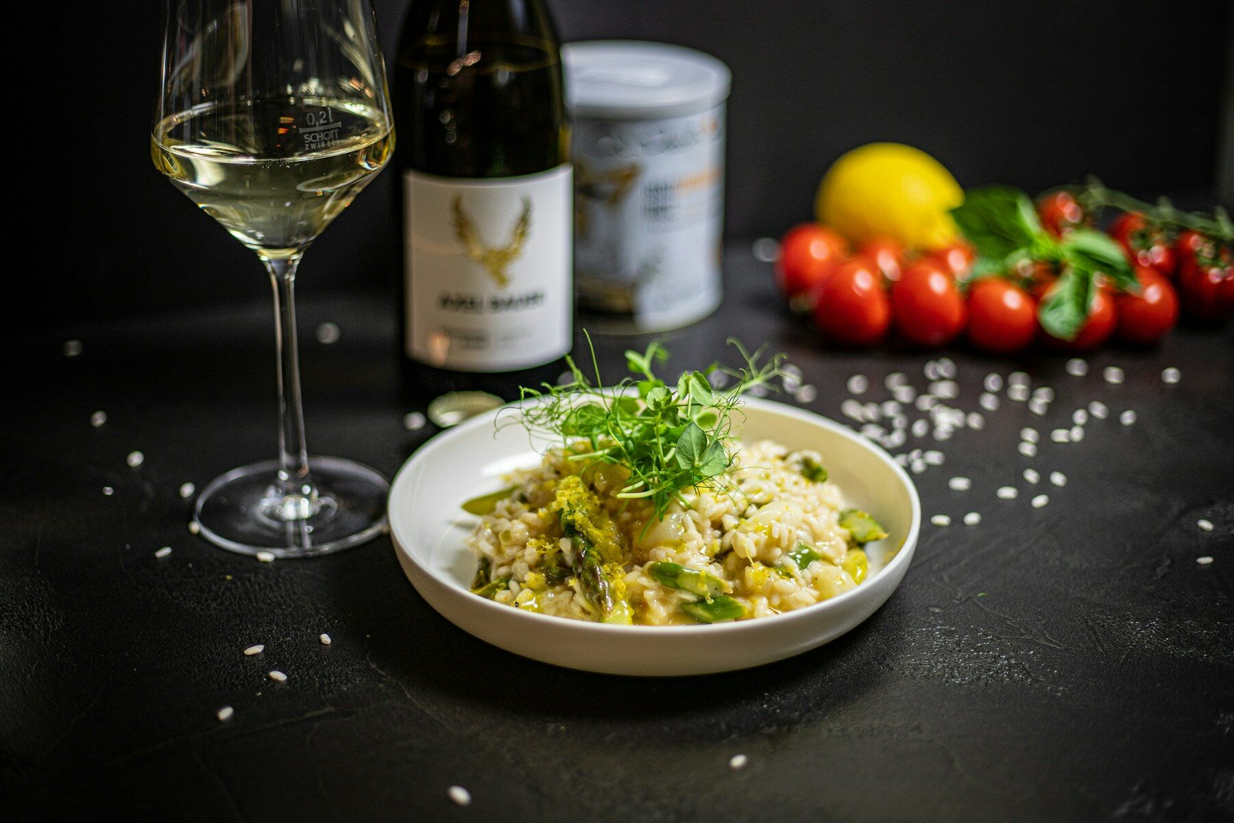 citroen risotto gavi di gavi