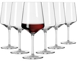 Ritzenhoff Wijnglazen Rode Wijn - 6 Stuks - Kristalglas - 540 ml - Luxe Wijnglazen - Geschikt voor de Vaatwasser