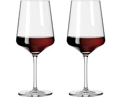 Ritzenhoff Wijnglazen Rode Wijn - 2 Stuks - Kristalglas - 540 ml - Luxe Wijnglazen - Geschikt voor de Vaatwasser
