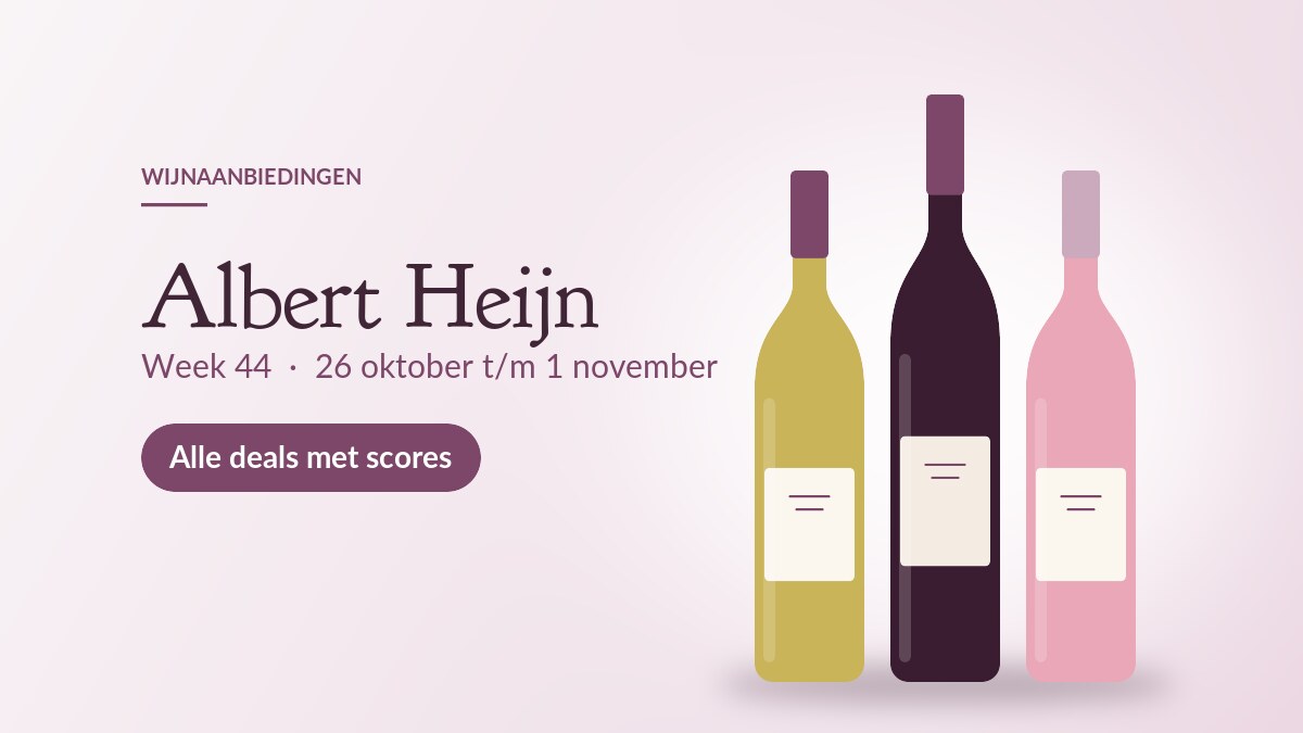 Wijnaanbiedingen Albert Heijn week 44