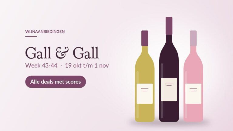 Wijnaanbiedingen Gall & Gall week 43-44