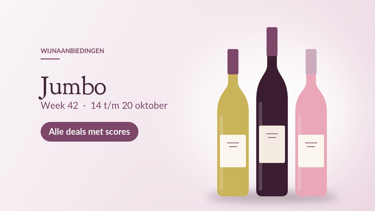 Wijnaanbiedingen Jumbo week 42