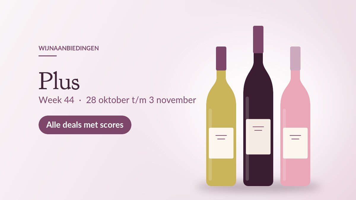 Wijnaanbiedingen Plus week 44